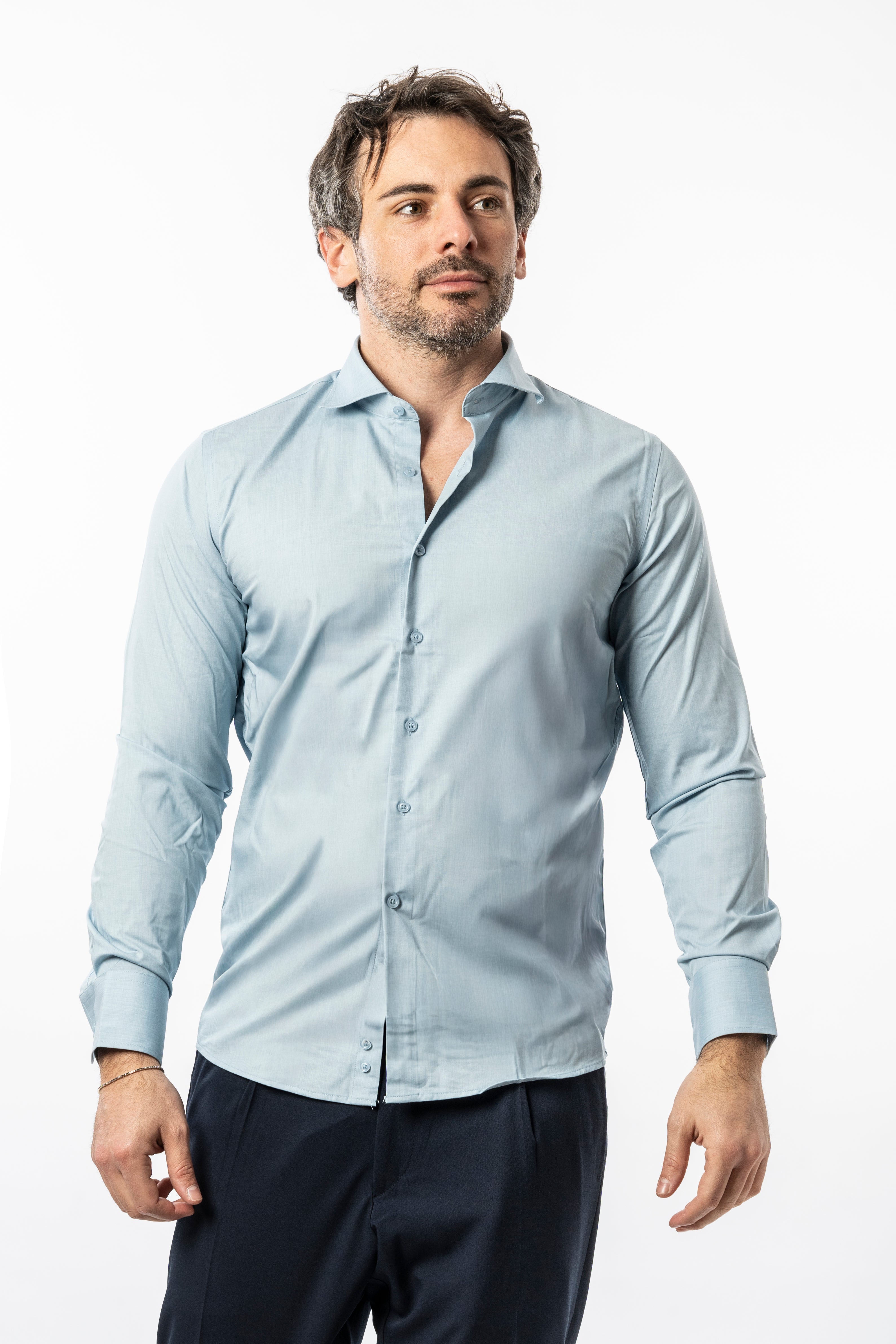 Camicia Alibi - Verde acqua